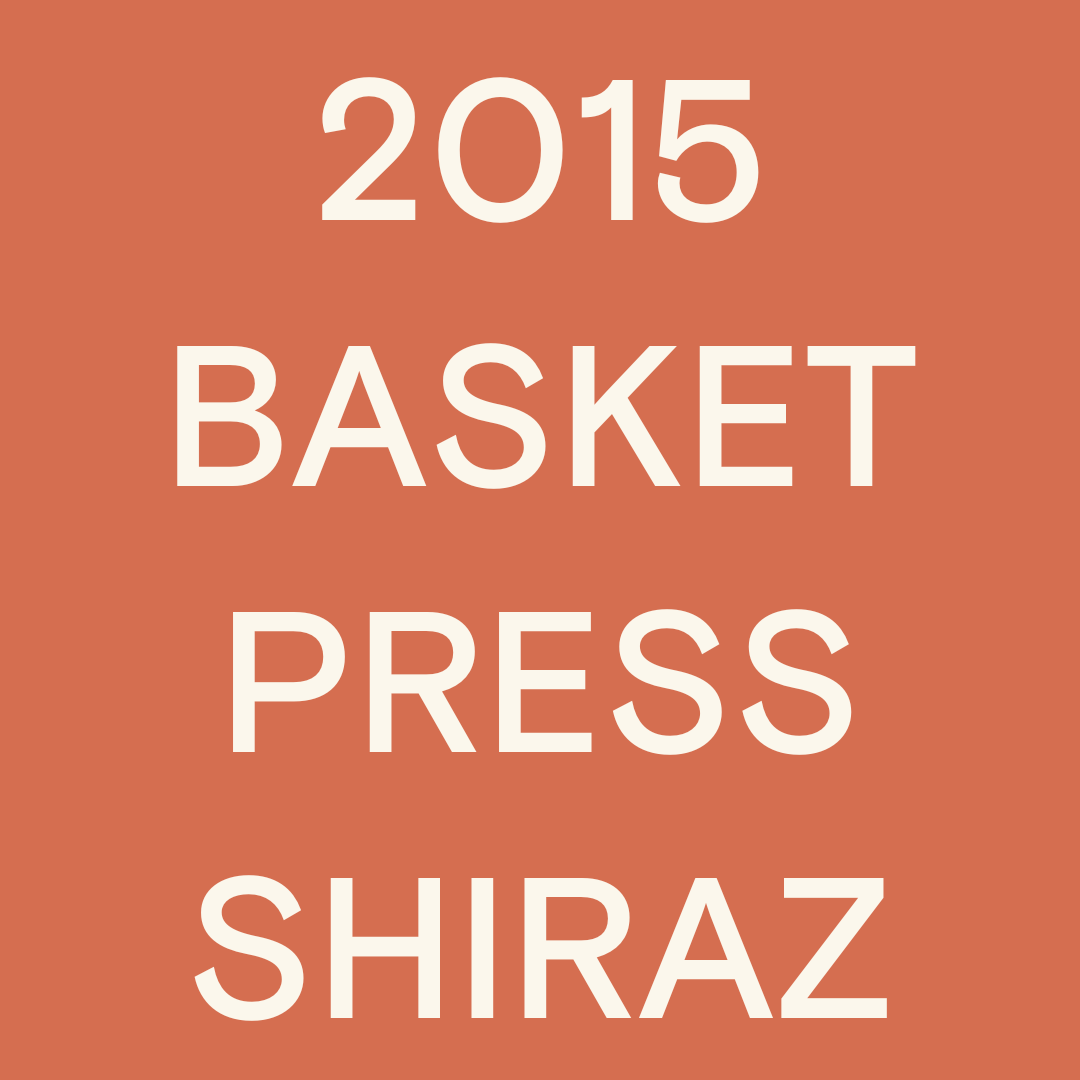 2015 Basket Press Shiraz